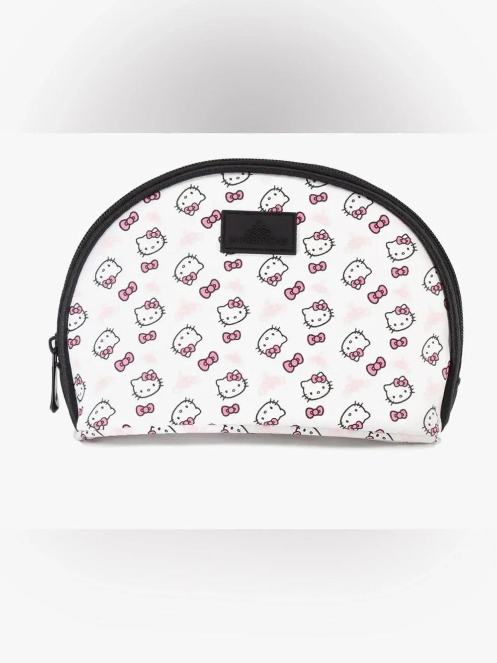 Impressions Hello Kitty Pink & White Nested Makeup Clutch Set